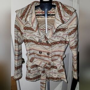 Daughter's Of The Liberation Women's Multicolor Patterned Jacket